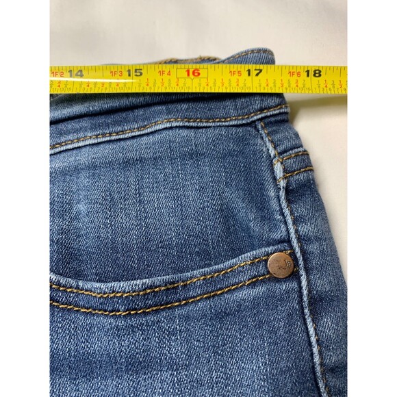 Judy Blue Jeans Womens 15/32 Blue Boyfriend Fit Ankle Stretch Denim - Picture 6 of 10